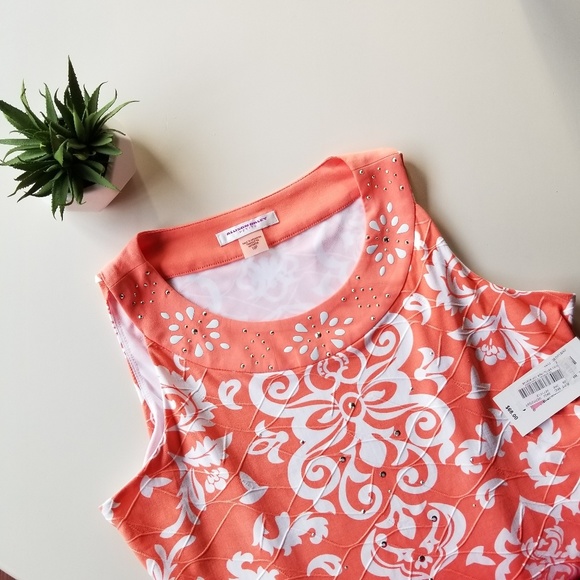 Allison Daley Women's Sleeveless Dress, Size 10P - Picture 2 of 8